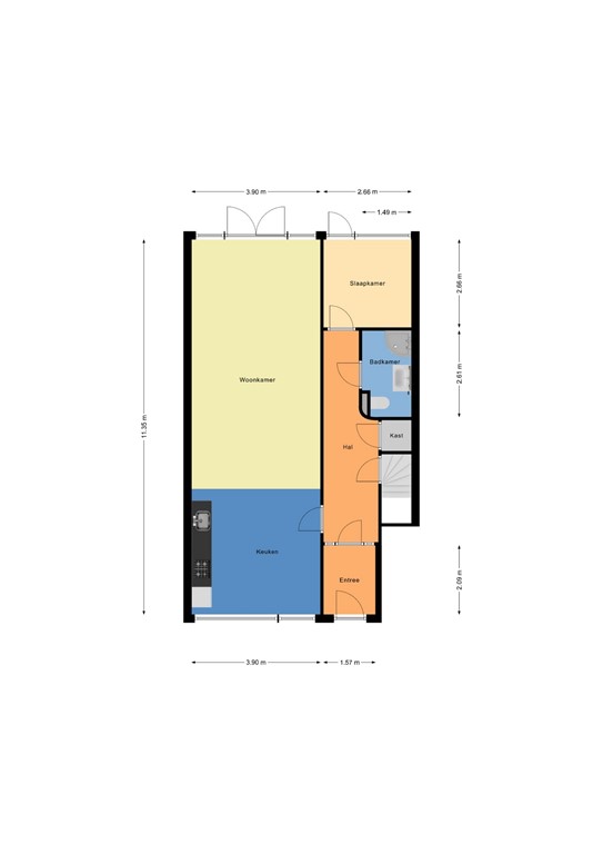 mediumsize floorplan